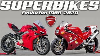 Ducati Superbikes | Evolución 1988 - 2020