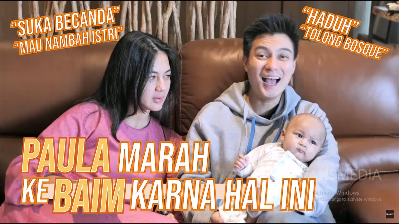 Keseharian Baim Paula, Ngurusin Kiano dan Paula Marah Karena Hal ini | KELUARGA BOSQUE (10/5/20) P1