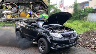 FORTUNER 2KD SWAP ENGINE 1KD 3000 CC 😱😱 ?