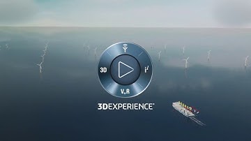 3D Design of offshore support structures using 3DEXPERIENCE by Dassault Systémes