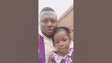Little Girl recites the Rosary with a Catholic Priest #catholicchurch