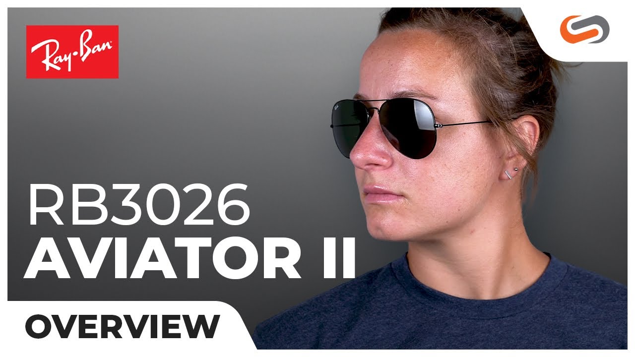 Ray-Ban RB3026 Aviator II Overview | SportRx - YouTube