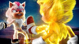 ( HINDI ) - Super Sonic Vs Super Shadow Fight Scene - Sonic the Hedgehog 3 screenshot 5