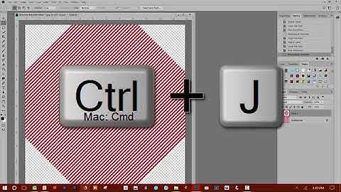 How to Make Chevron Paper from Striped Paper in Photoshop and PSE