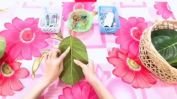 Dạy trẻ làm con trâu bằng lá cây   Giáo viên Trường MN Hoa Hướng Dương   Buôn Đôn   Đăk Lăk