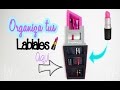 ORGANIZADOR de LABIALES con cartón /  Manualidades con Mariel Picazo