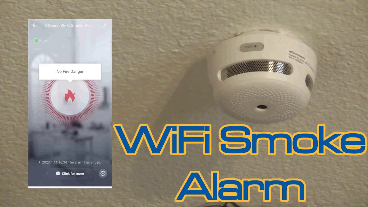 Alarma de humo wifi XS01-WX