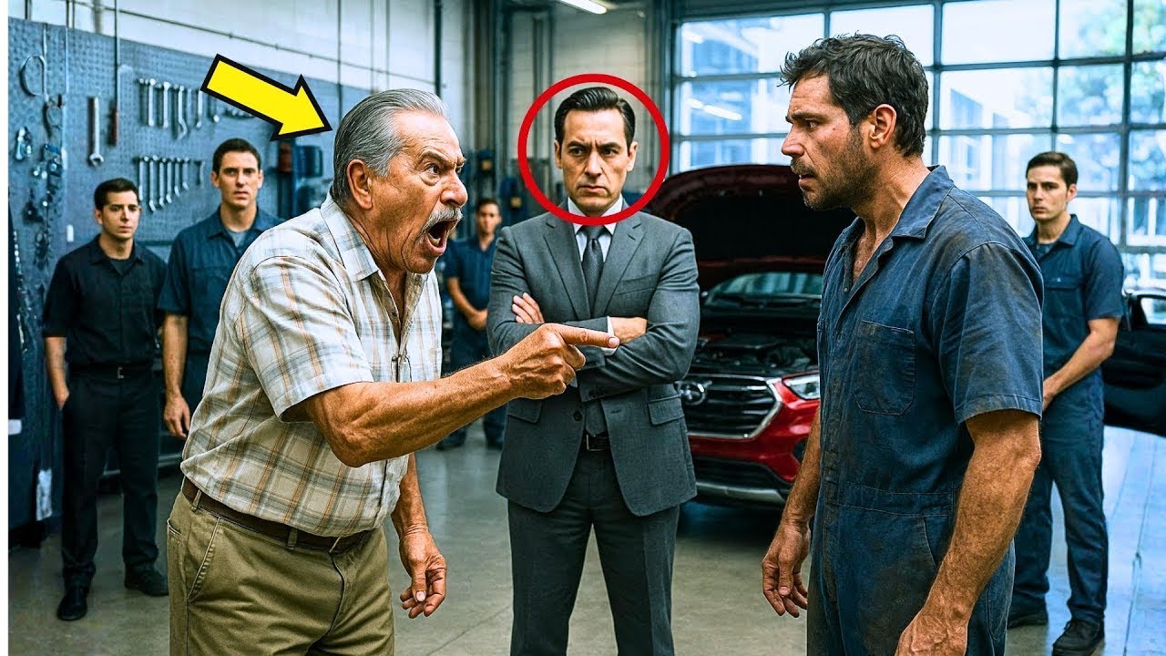 ¡LA CULPA ES TUYA, FUERA DE AQUÍ!—DESPIDIERON AL MECÁNICO SIN PRUEBAS..PERO CUANDO LO DESCUBRIERON..