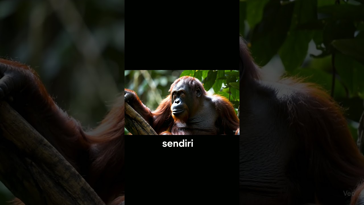 EMANGNYA ORANG UTAN 'EE' KAYA MANUSIA?