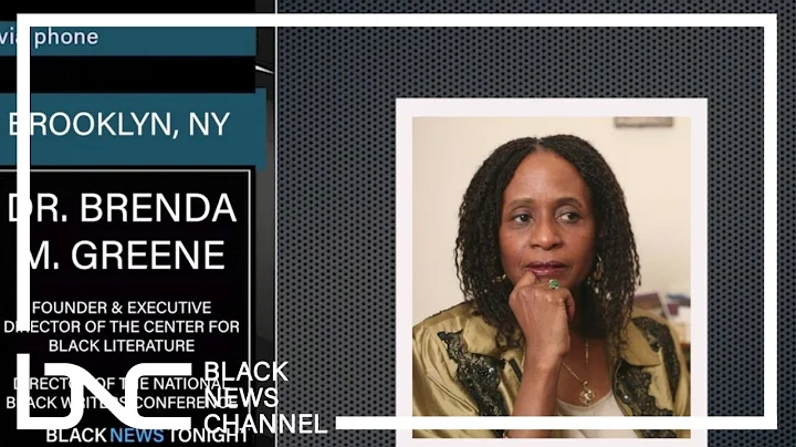 Dr. Brenda Greene Talks 16th National Black Writer...