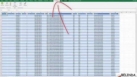 Microsoft GL Actual compared to Budget Dashboard using eOne Excel Builder and Excel in 23 minutes!