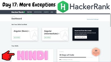 Day 17 : More Exceptions | 30 days of code | Hackerrank | C/C++ Language | Hindi | Code With Pankaj