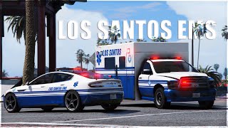 Los Santos EMS Vehicles Pack with Working Stretcher | FiveM Ready Lore Friendly | Updated
