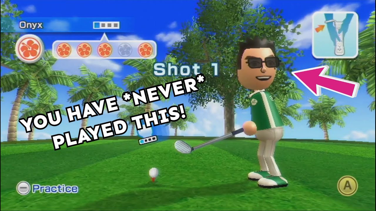 YOU HAVE *NEVER* PLAYED THESE WII SPORT GOLF COURSES! YouTube