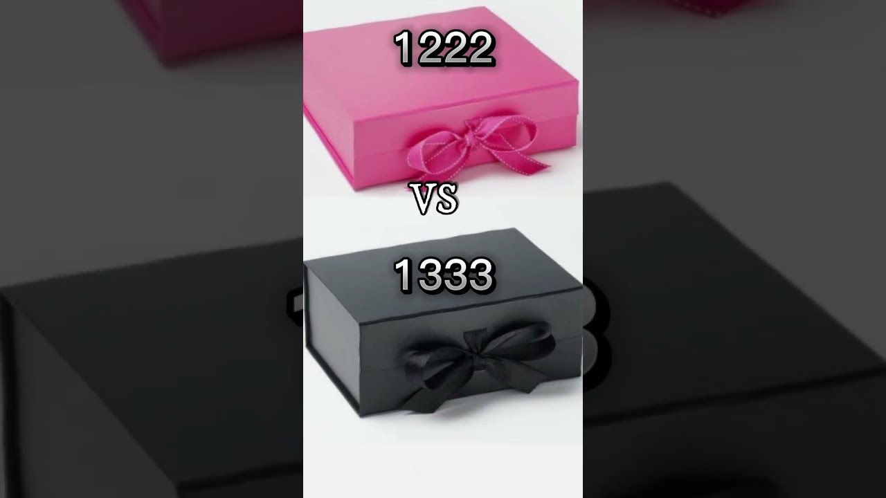 Choose Your Gift Box Low Price VS High Shorts Ytshorts