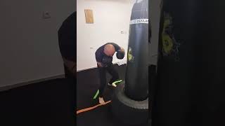 Peek -A-Boo Mike Tysons Boxing Style Heavy Bag,Combo 7,4,2Jab,Uperc Ut,Hook