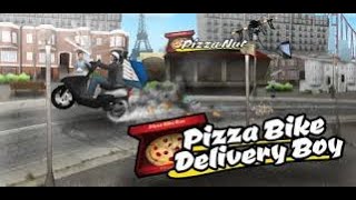 لعبة pizza Bike Delivery Boy رااائع جدا screenshot 1