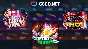 Abrindo as Caixas dos Vingadores no Csgo.net