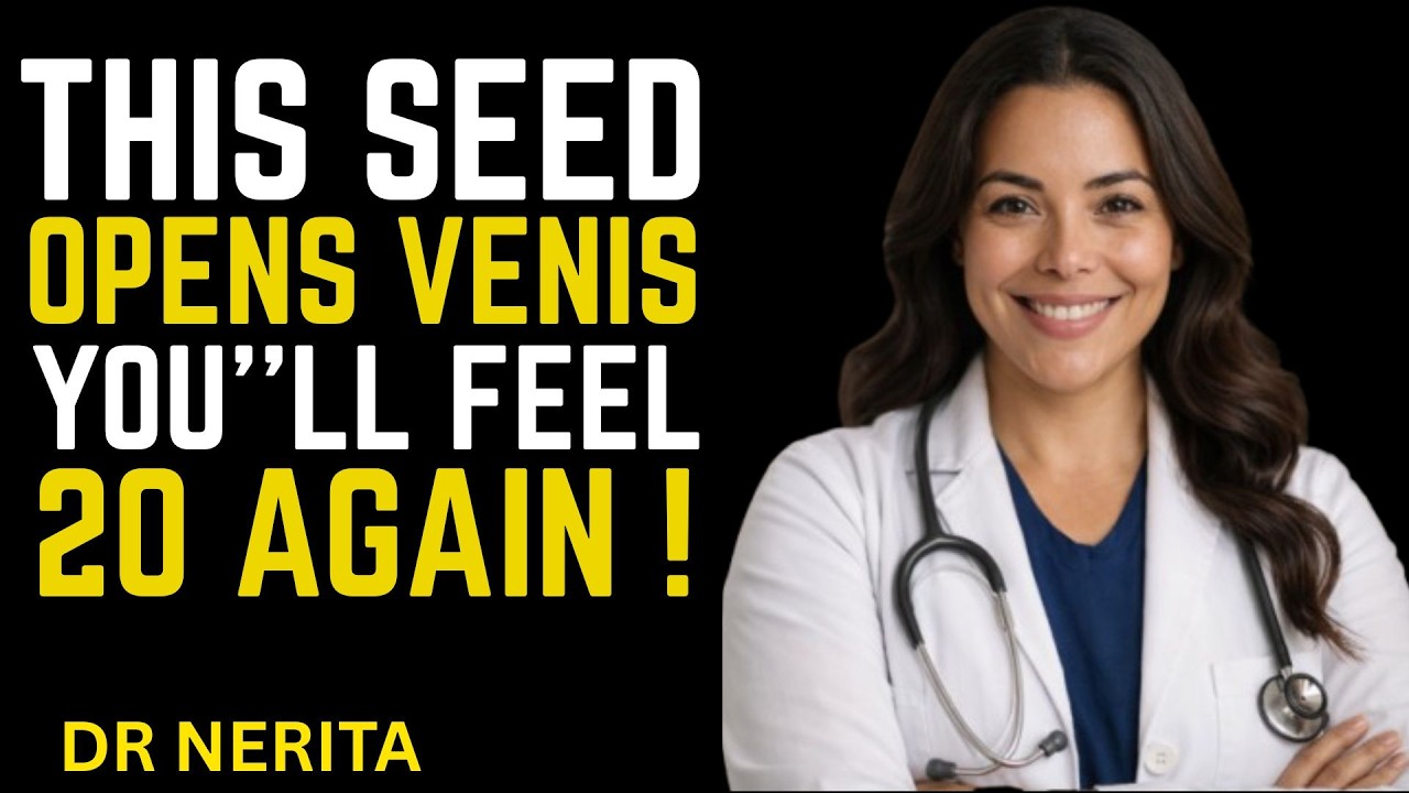 The Tiny Seed That Opens Your Blood Vessels Naturally | Doctor Explains the Science