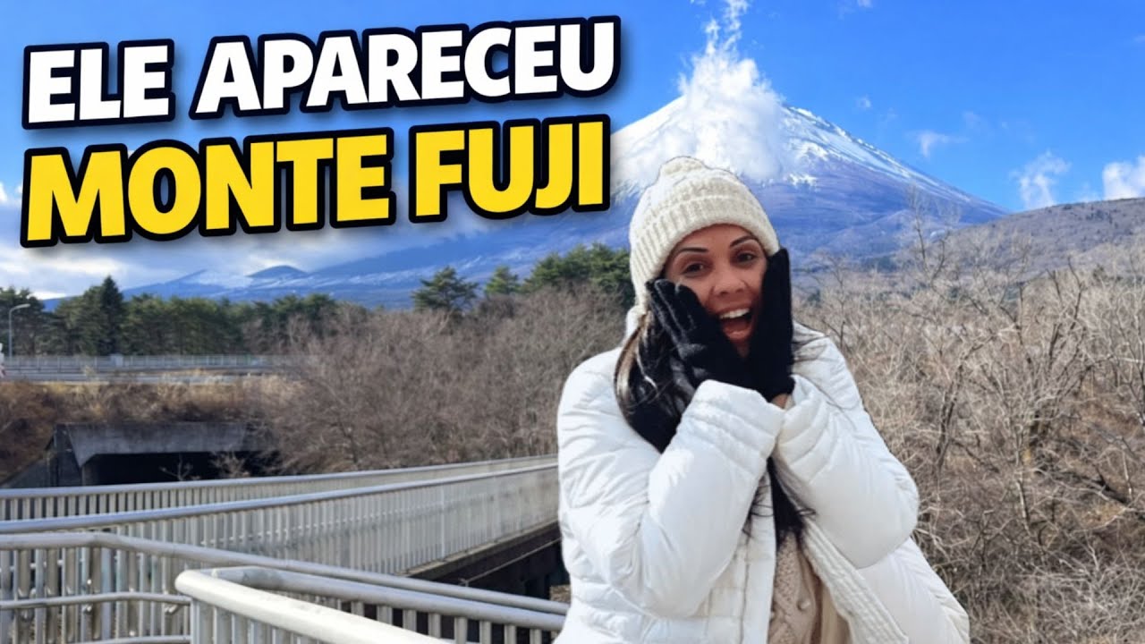 VLOG NO JAPÃO| O DIA QUE FOMOS VER O MONTE FUJI E QUASE NÃO CONSEGUIMOS