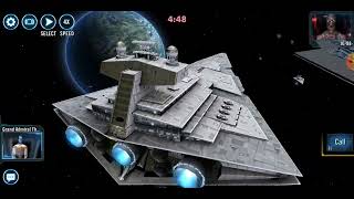 Chimaera + Defender vs. R9 triple-attacker Executor (R7 RC, R5 XB, R5 IG-2000): 65 banners
