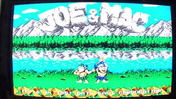 Joe & Mac EASY (Genesis) Speedrun - Without dying