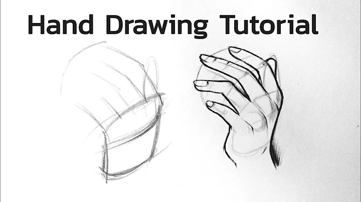 How to draw hand/hands easy for beginners Hand drawing basics easy step by step tutorial with pencil