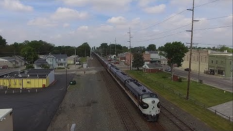Norfolk Southern OCS from the skies! (Drone Video)