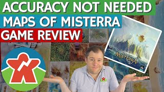 Maps of Misterra - Board Game Review - Accuracy Not Required