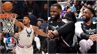 Top 10 All-Star Plays Include A Wade To Lebron Lob & A Wild Giannis Alley-Oop Nba All-Star 2019