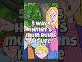 5 Ways Horrid Henry's Mum Ruins His Life! #shorts