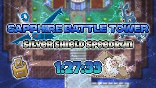 Sapphire Battle Tower silver shield speedrun