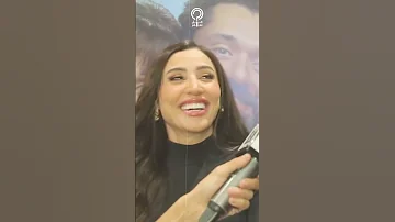 رد غريب من دينا الشربيني لما سألوها عن علاقتها بكريم محمود عبد العزيز 
