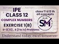 Inter maths chapter 1 complex numbers exercise 1 (b)II-3(iii),4(i to iv) problems 