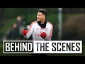 It's a Gabriel Martinelli special! | Behind the scenes at Arsenal Training Centre