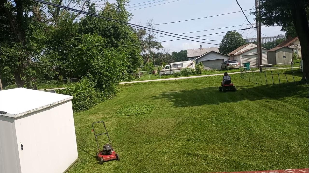 lawn mowing YouTube