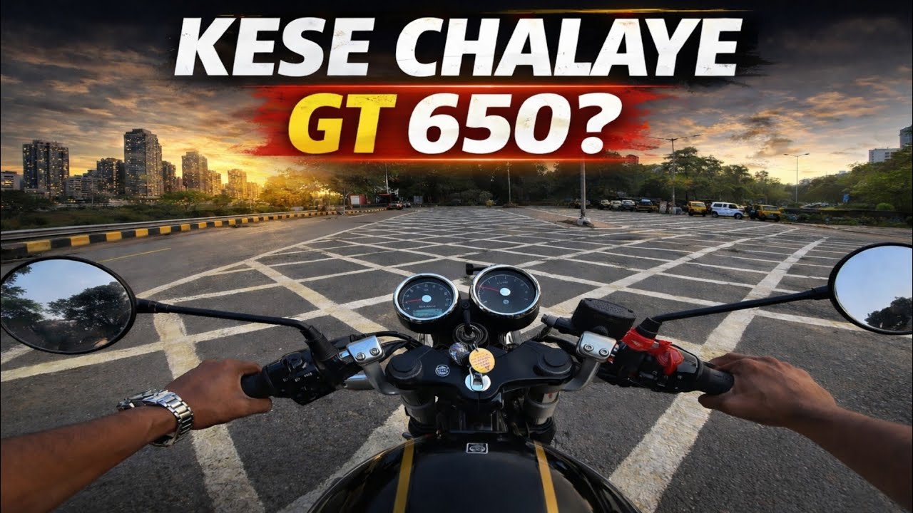 Royal Enfield continental GT 650 || kese chalaye