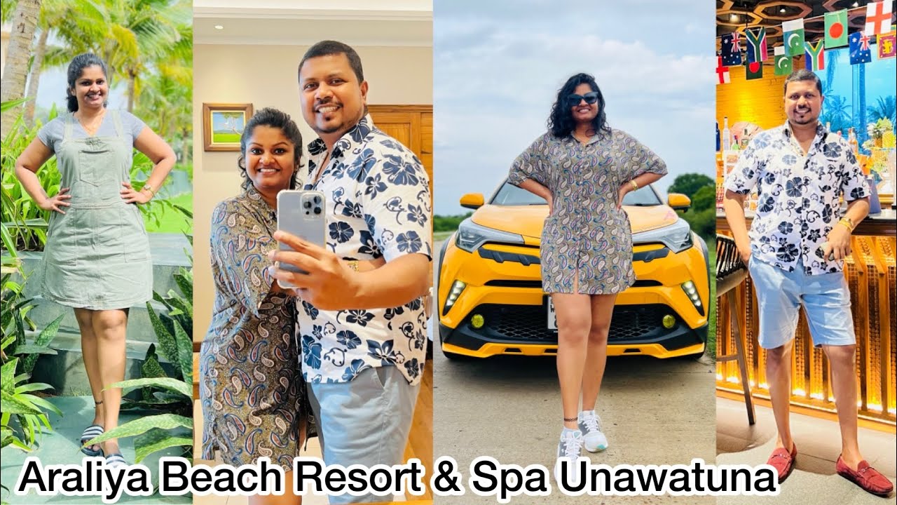 ගාල්ලේ උණුවටුණේ රවුමක් යමුද? | Araliya Beach Resort & Spa Unawatuna | Trip to Unawatuna | Bhagi