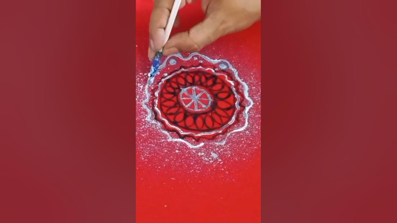 how-to-hand-paint-on-clothes-saree-by-fabric-colour
