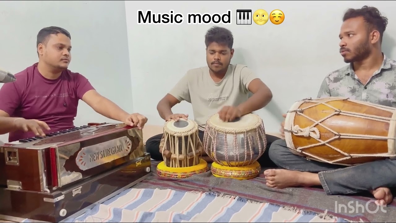 #misic mood with me and my friends #music #harmonium 