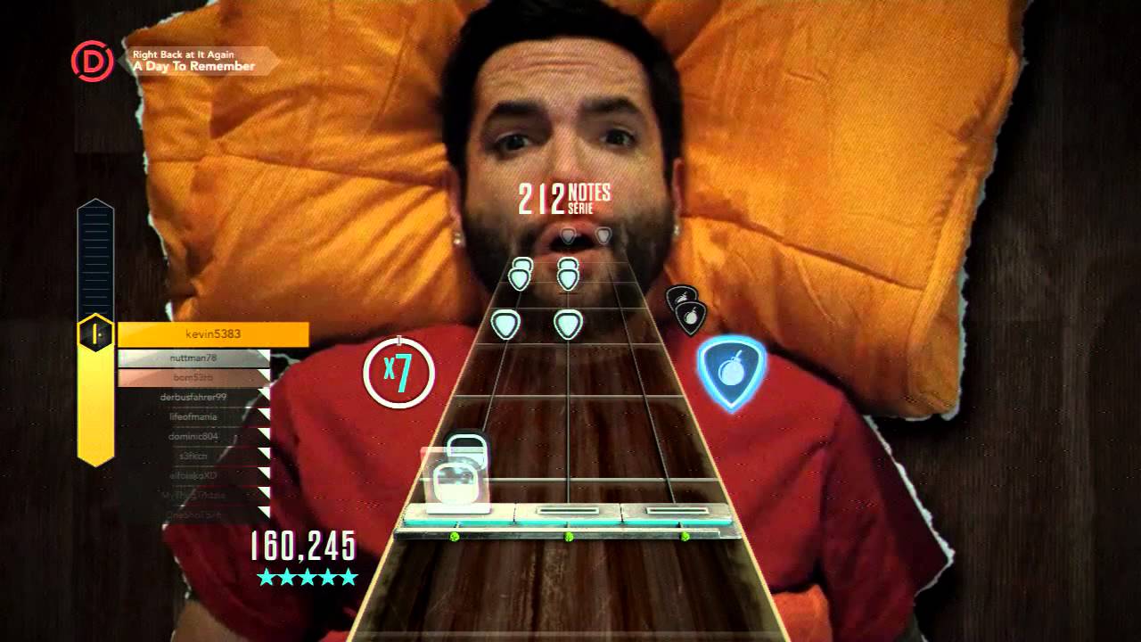Guitar Hero Live Right Back at it Again A Day To Remember - YouTube