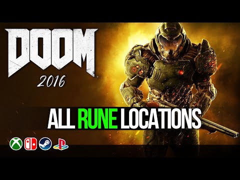 Video: Doom - Rune Umístění: Kde Najít Všechny Rune Zkoušky Pro Trvalé Výhody