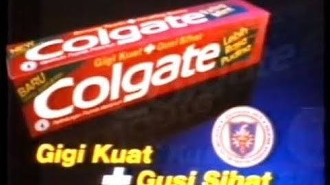 Colgate Extra Mint 40s - Malaysia 1986