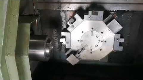 "Takamaz" Cnc Lathe  Model  EX-10 Year  1990 Control  Fanuc O-T With Chip Conveyer