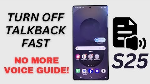 🔥3 EASY Ways to Turn Off TalkBack on Galaxy S25 Ultra! (No Frustration Needed)🧠📱