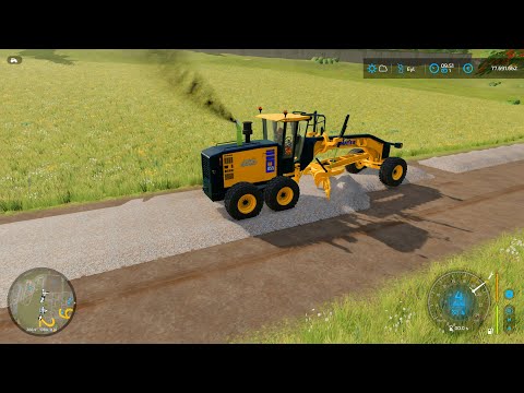 FS22 | Yol çalışması - Yola çakıl döküyoruz | Bölüm - 6 | Alpine TP Map | Farming Simulator 22