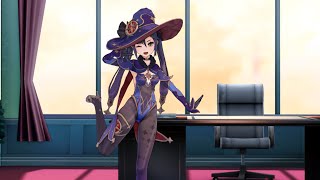 Chika Dance But Its Mona Genshin Impact Animation