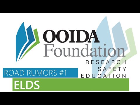 Road Rumor# 1: ELD