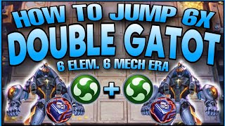 HOW TO 6 JUMP DOUBLE GATOT w/ 2 ELEMENTALIST CRYSTAL AND 2 ENCHANTED TALISMAN | ADVANCE SERVER