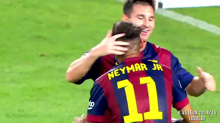 Neymar Jr Top 15 Crazy Goals   Top 15 Magic Skills